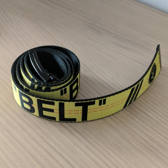off white belt poshmark